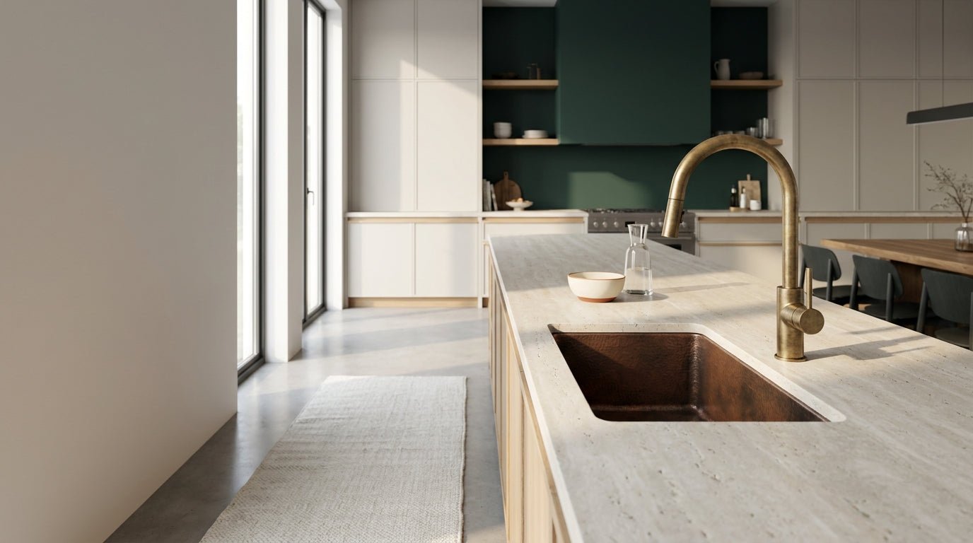 Brass vs Stainless Steel Faucets - BRASSDORIA