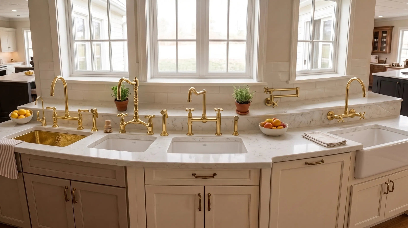 Kitchen Faucets - BRASSDORIA