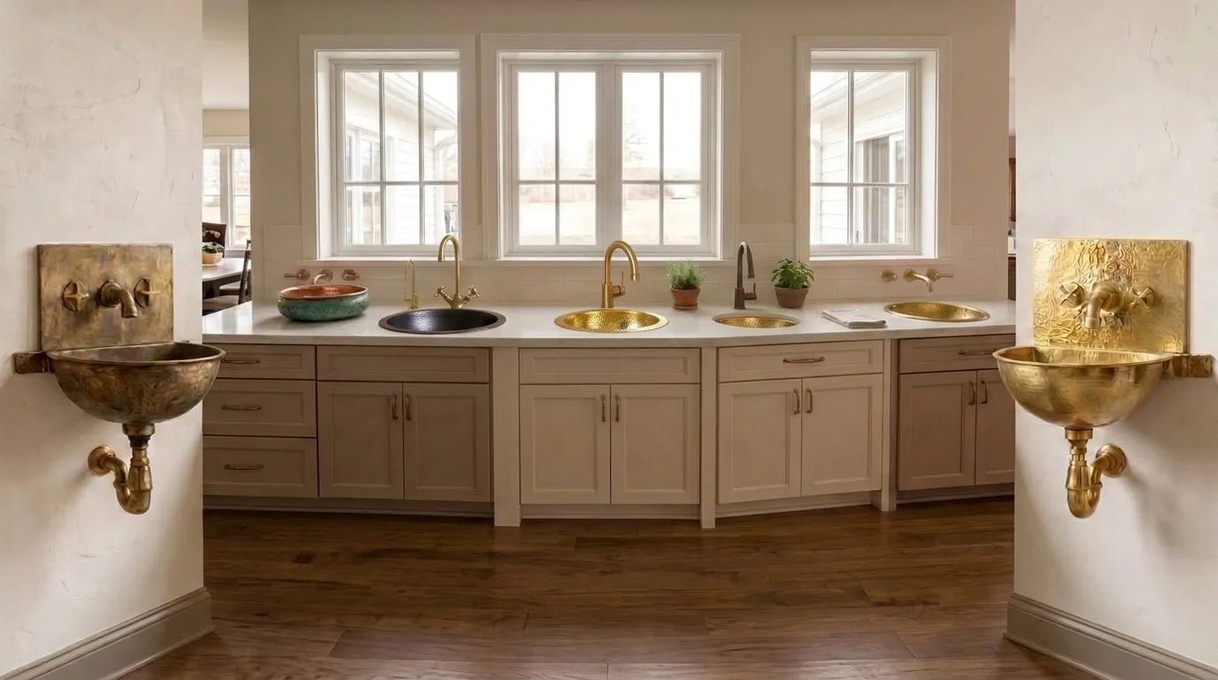 Bathroom Sinks - BRASSDORIA