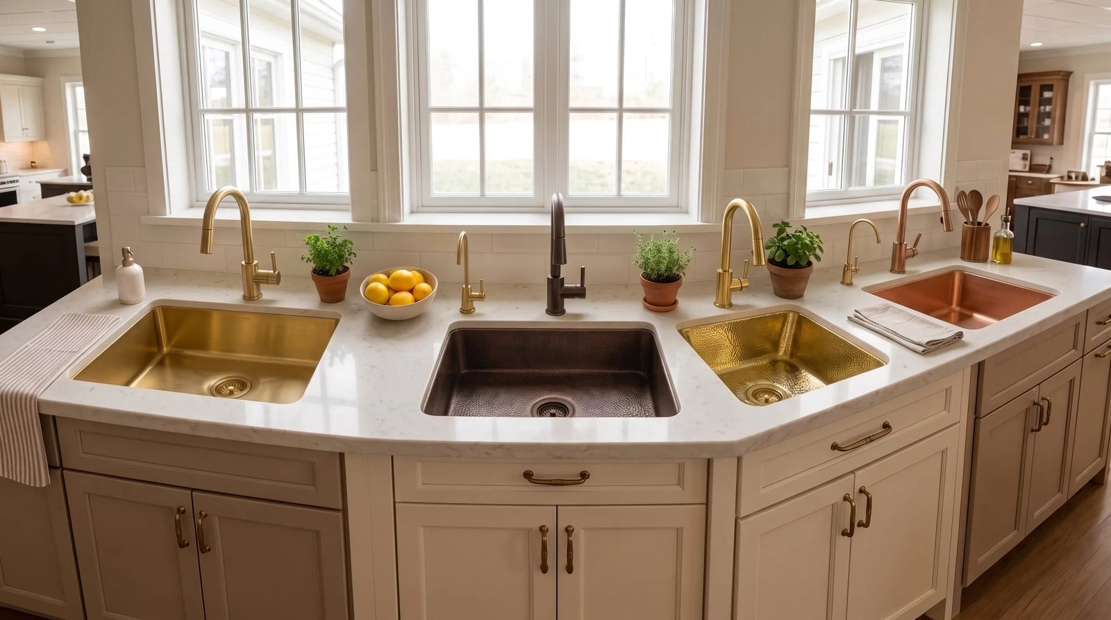 Undermount  kitchen sink - BRASSDORIA