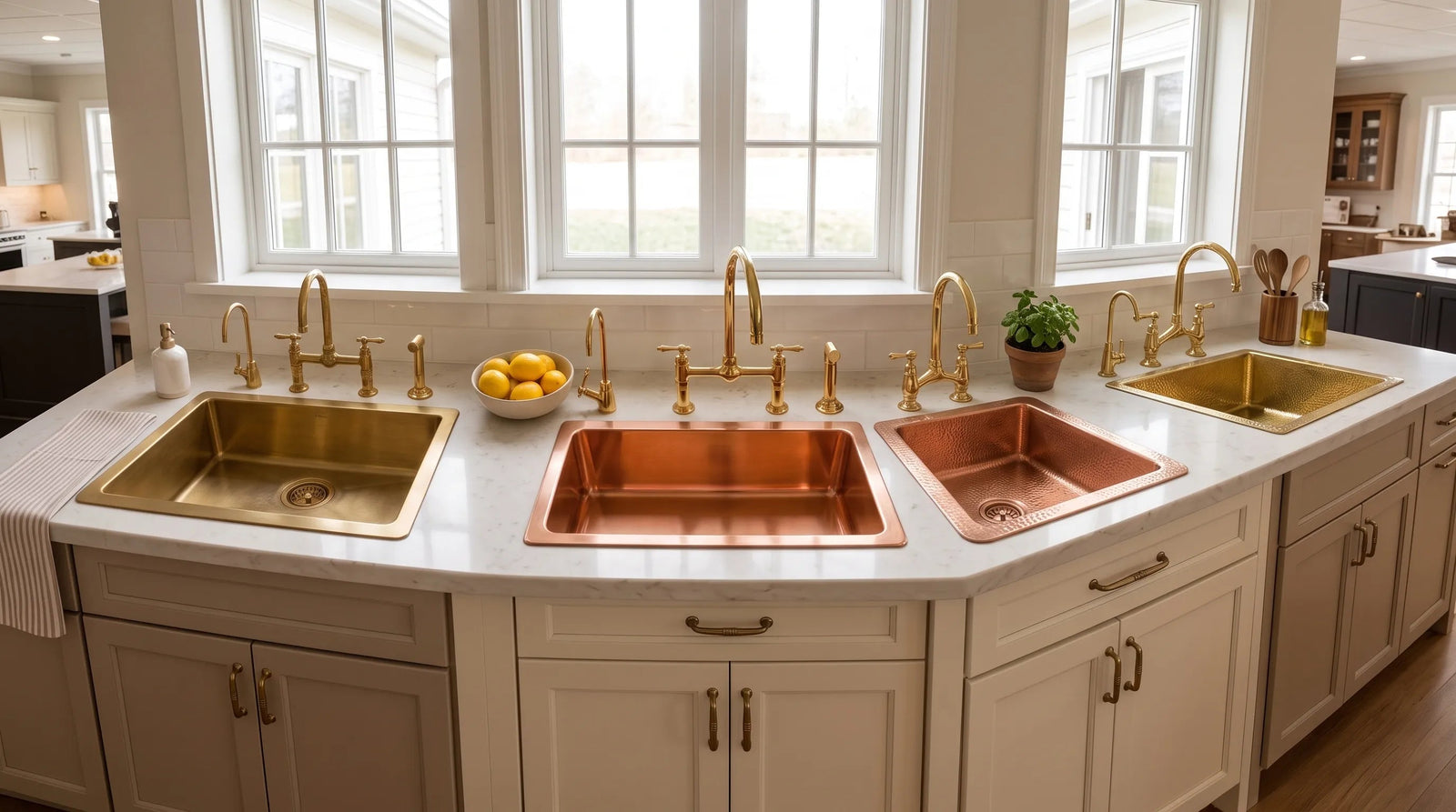 drop in kitchen sinks - BRASSDORIA
