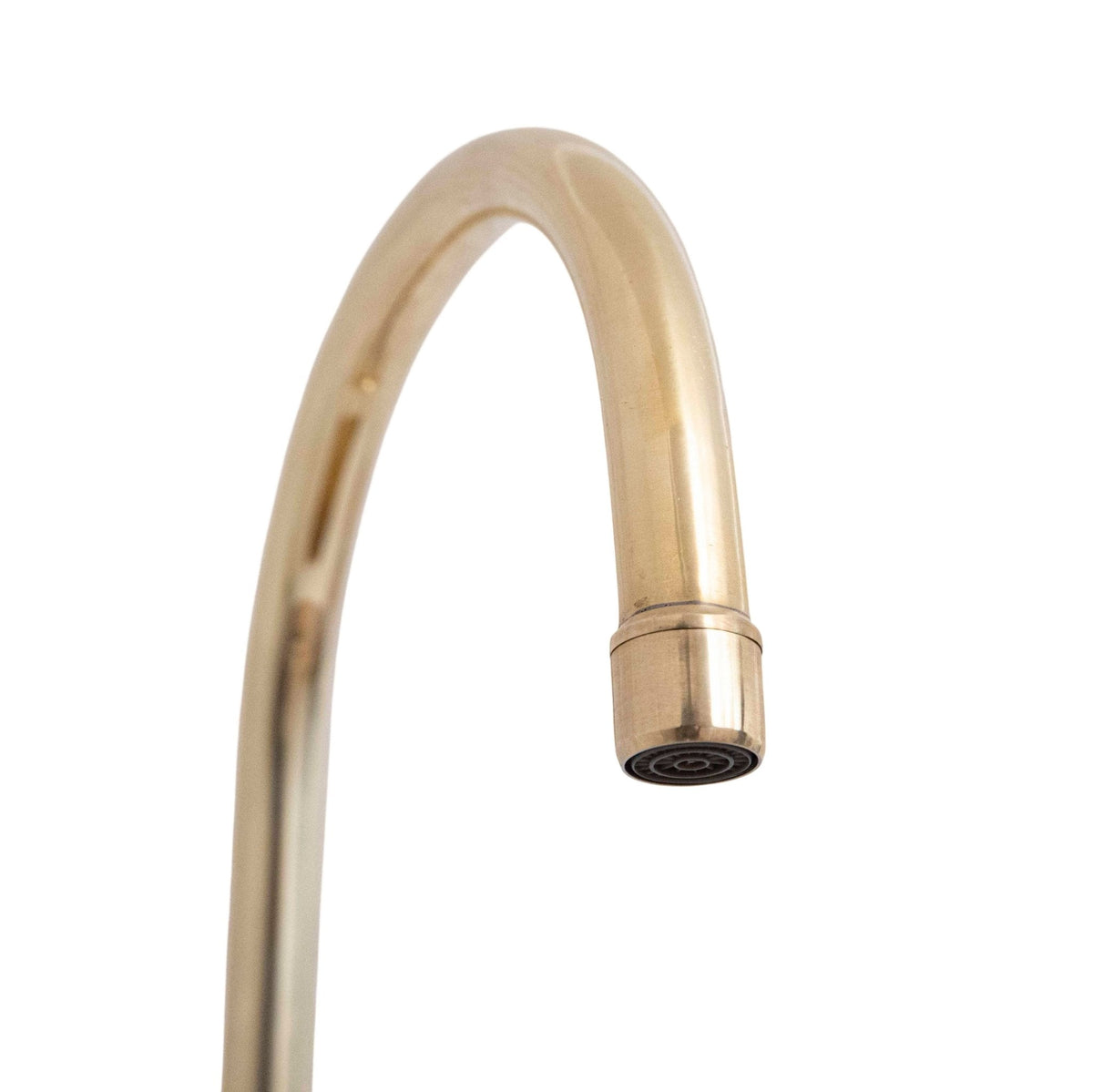 Antique Brass Bridge Kitchen Faucet - Classic Solid Brass Tap - BRASSDORIA