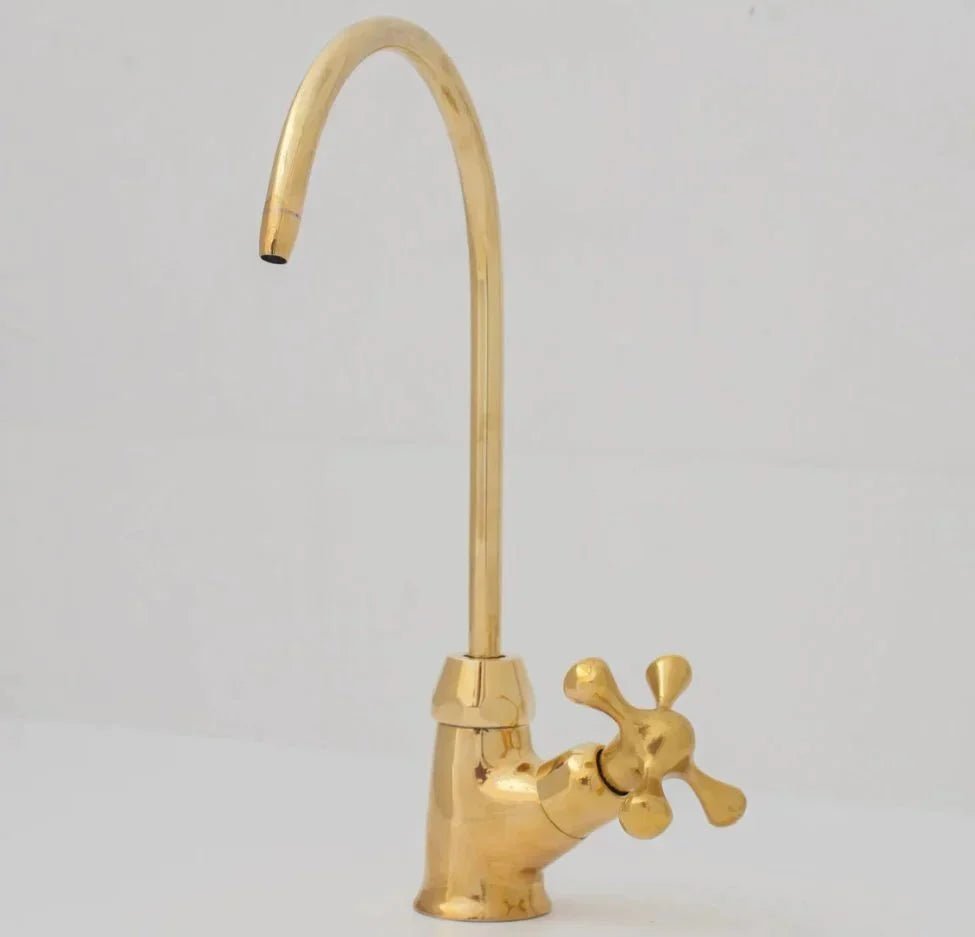 Brass Faucet Single Hole - Only Cold Or Hot Water - BRASSDORIA