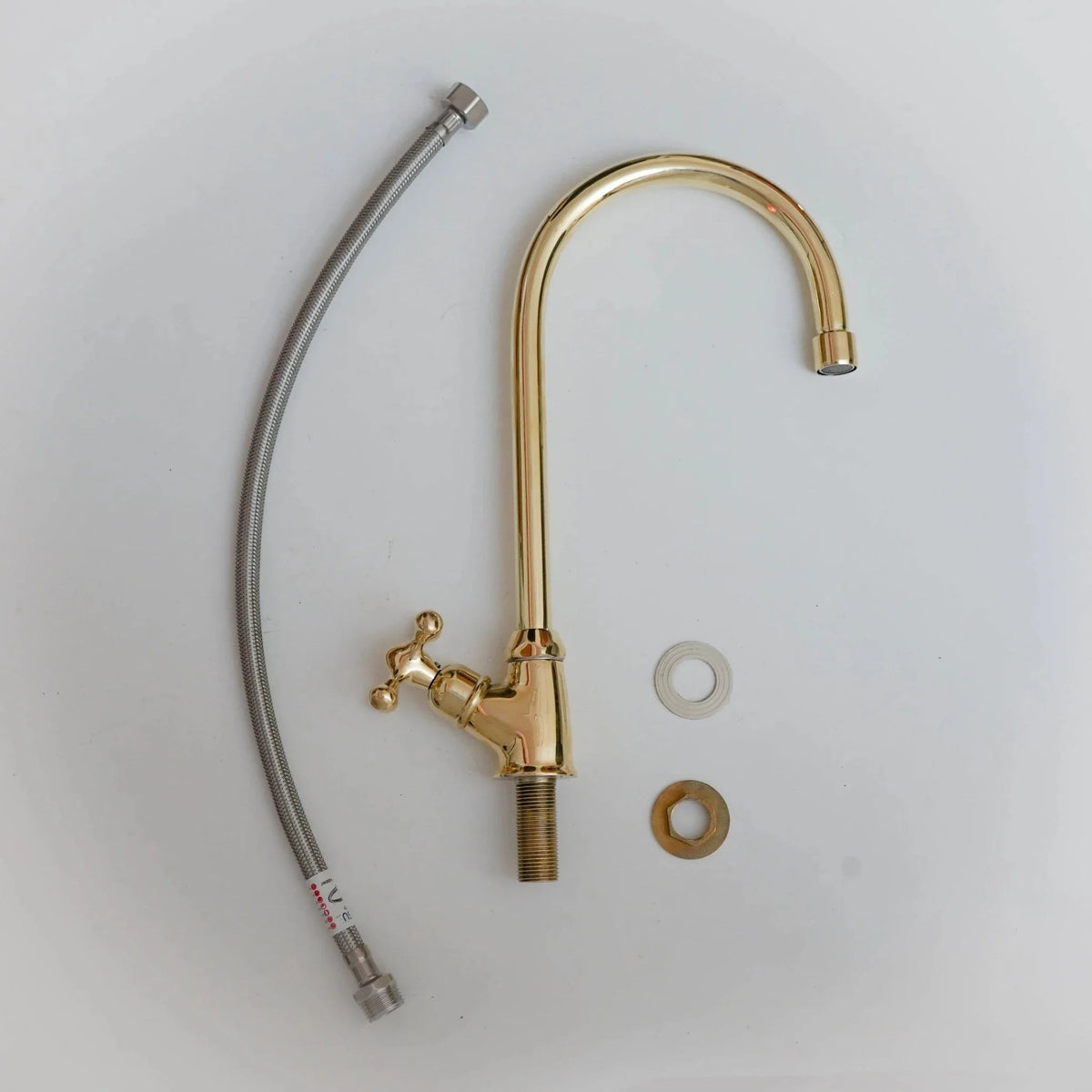Brass Faucet Single Hole - Only Cold Or Hot Water - BRASSDORIA