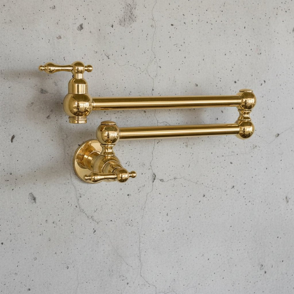 Brass Pot Filler Faucet - BRASSDORIA