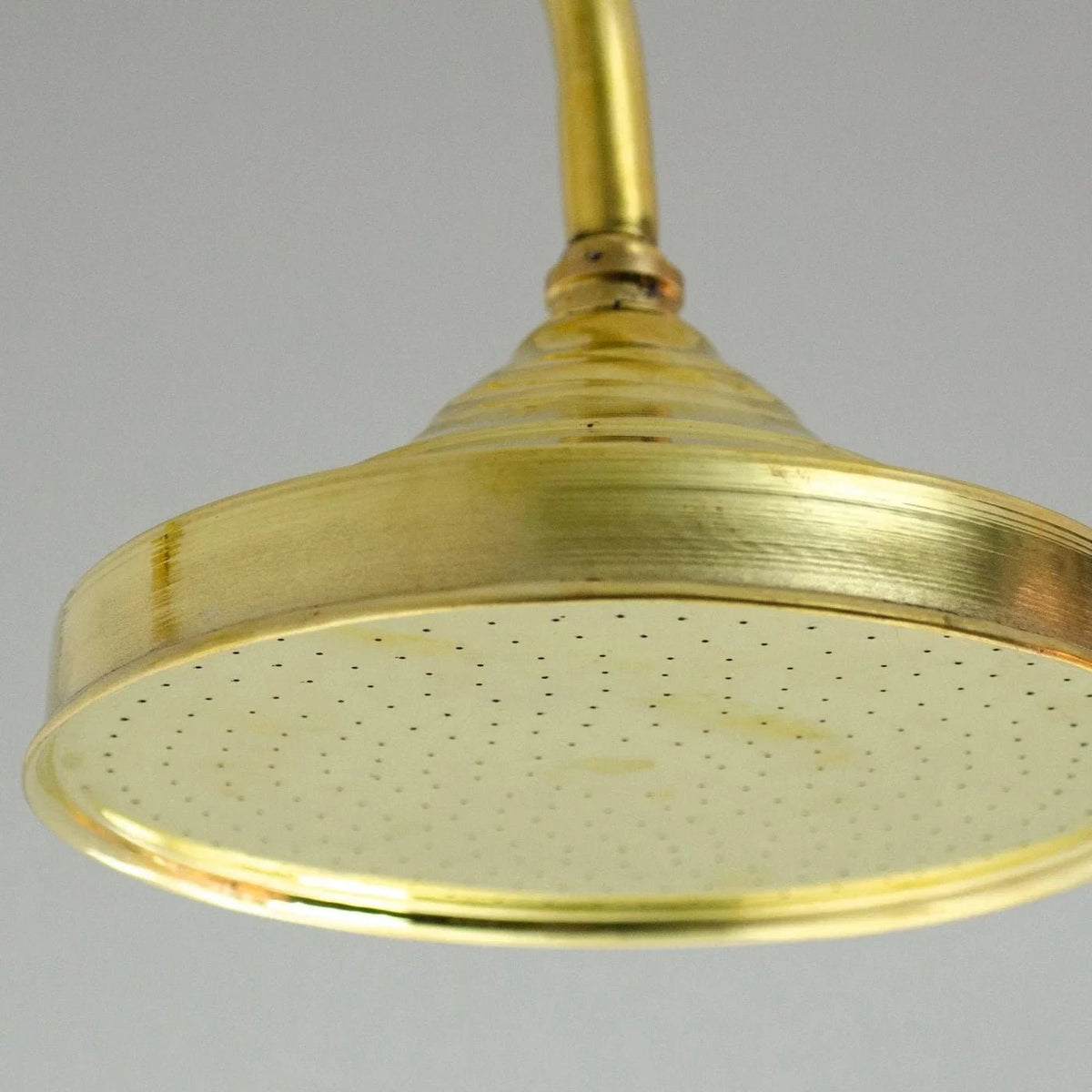 Brass Shower Fixtures - Dual Shower Head - BRASSDORIA