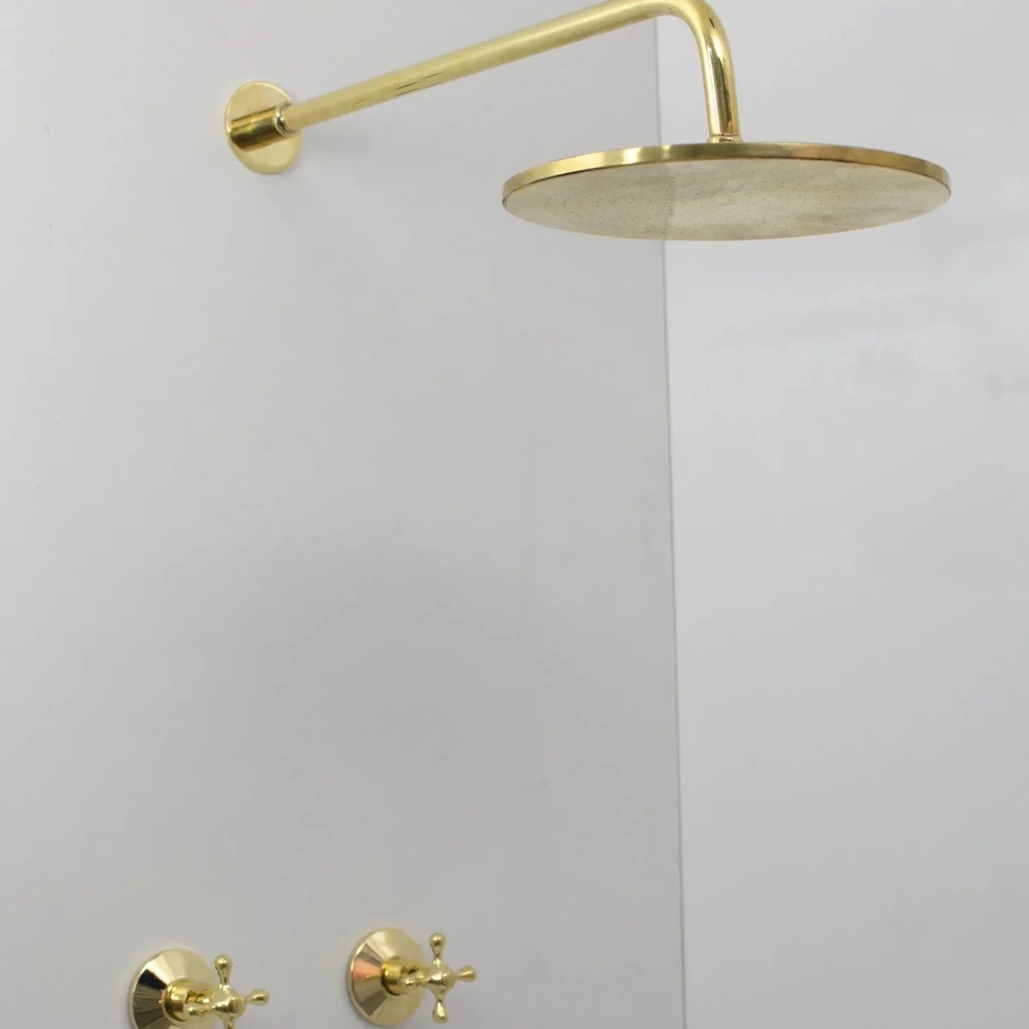 Brass Shower System - Brass Shower Set - BRASSDORIA