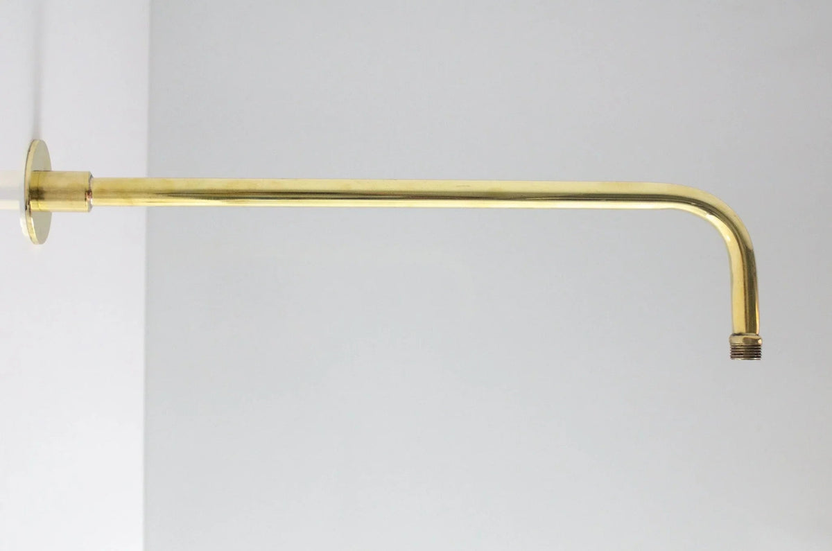 Built in Solid Brass Shower 2 outlet - Concealed Brass Shower Set with Tub filler - BRASSDORIA