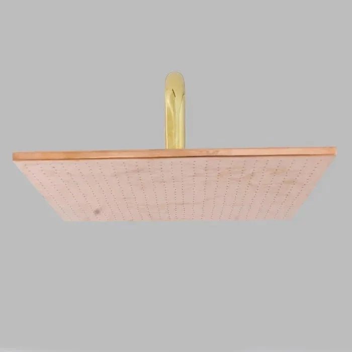 Copper Shower Head - Square Shower Head - BRASSDORIA