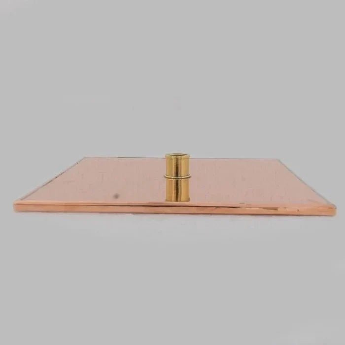 Copper Shower Head - Square Shower Head - BRASSDORIA
