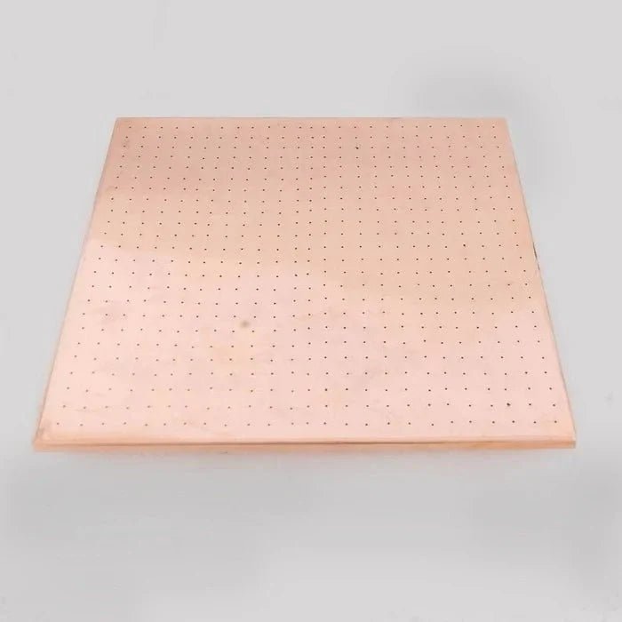 Copper Shower Head - Square Shower Head - BRASSDORIA