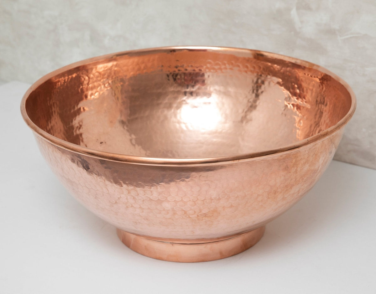 Copper Vanity Vessel Sink - BRASSDORIA