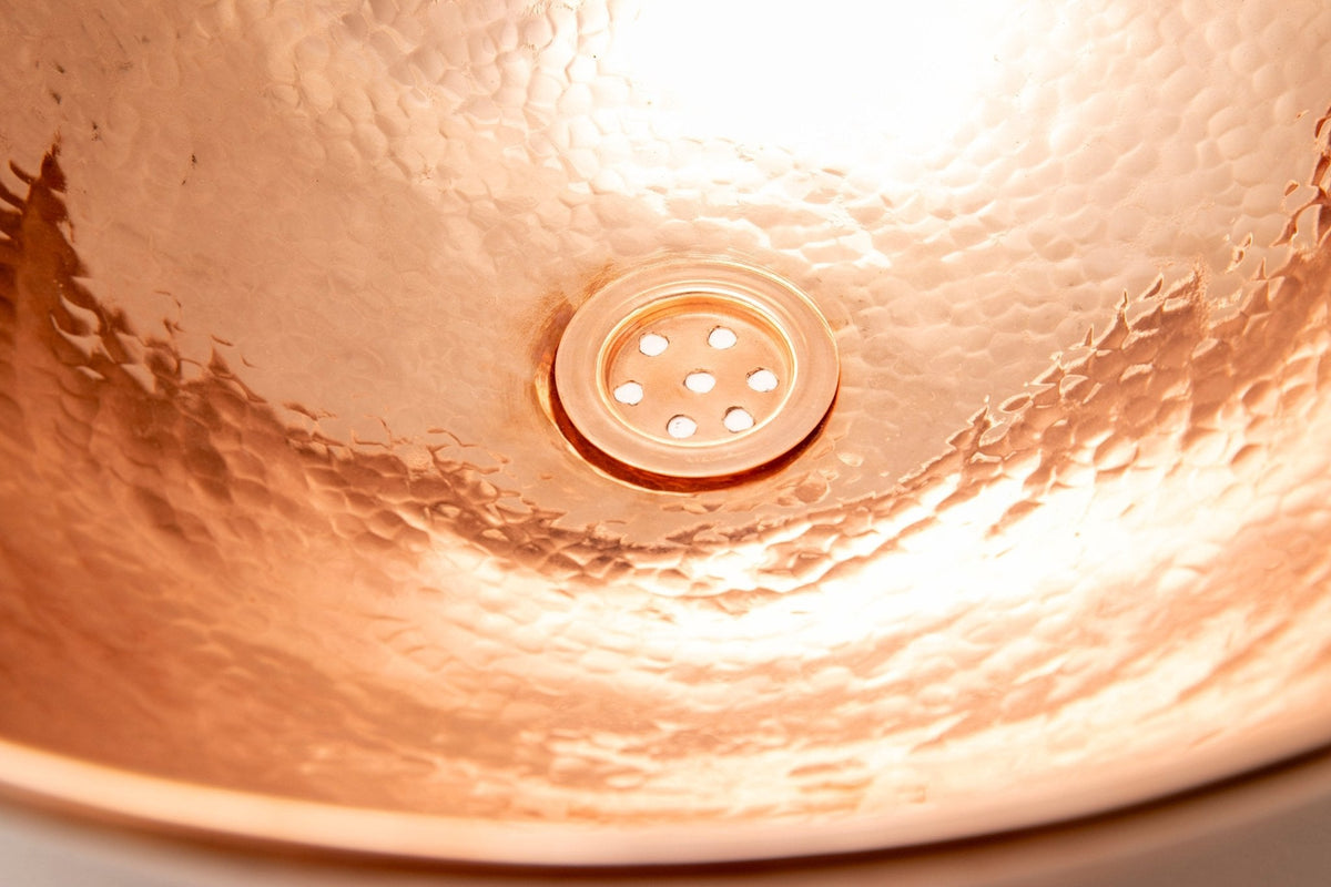 Copper Vanity Vessel Sink - BRASSDORIA