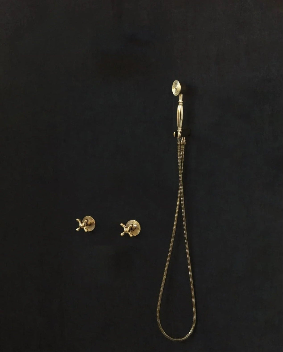 Solid Brass Concealed Shower – Handheld Shower - BRASSDORIA