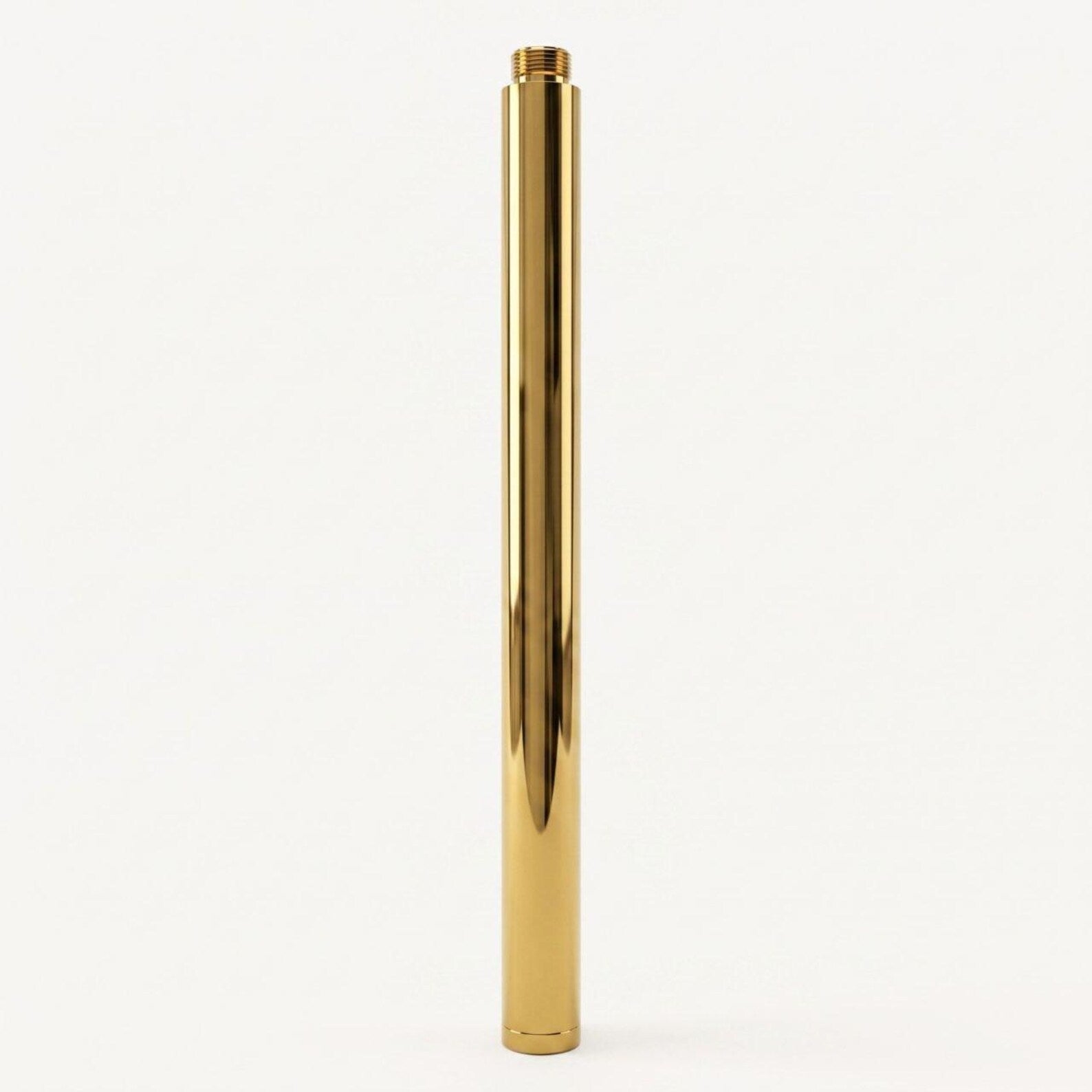 solid brass extension 15", Personalized Shower Arm Extension, Custom Shower Extension, Handmade Brass Shower Arm, Custom Length Shower Riser, Made to Order - BRASSDORIA