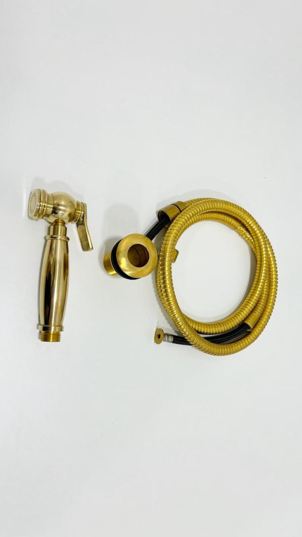 Solid Brass Kitchen Hand Sprayer - Classic Side Sprayer - BRASSDORIA