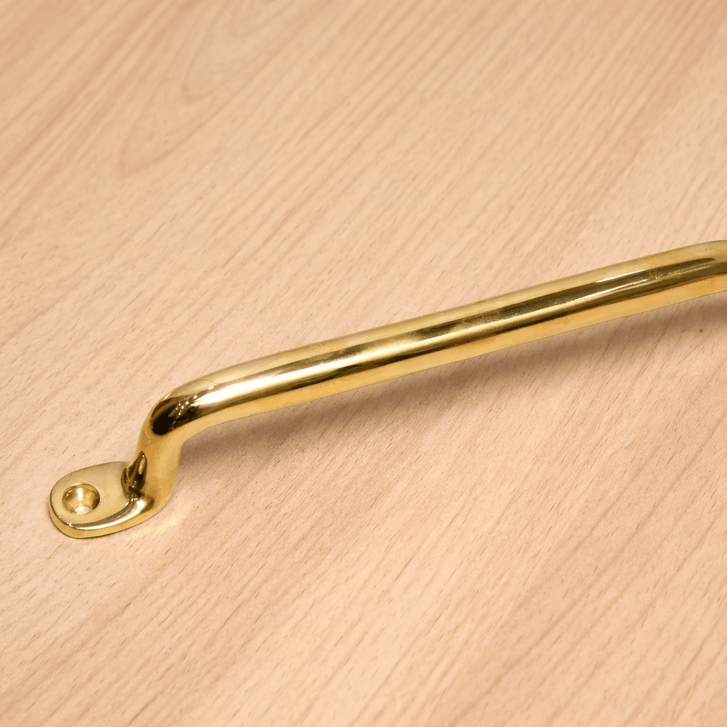 Solid Unlacquered Brass Cabinet Pulls - BRASSDORIA
