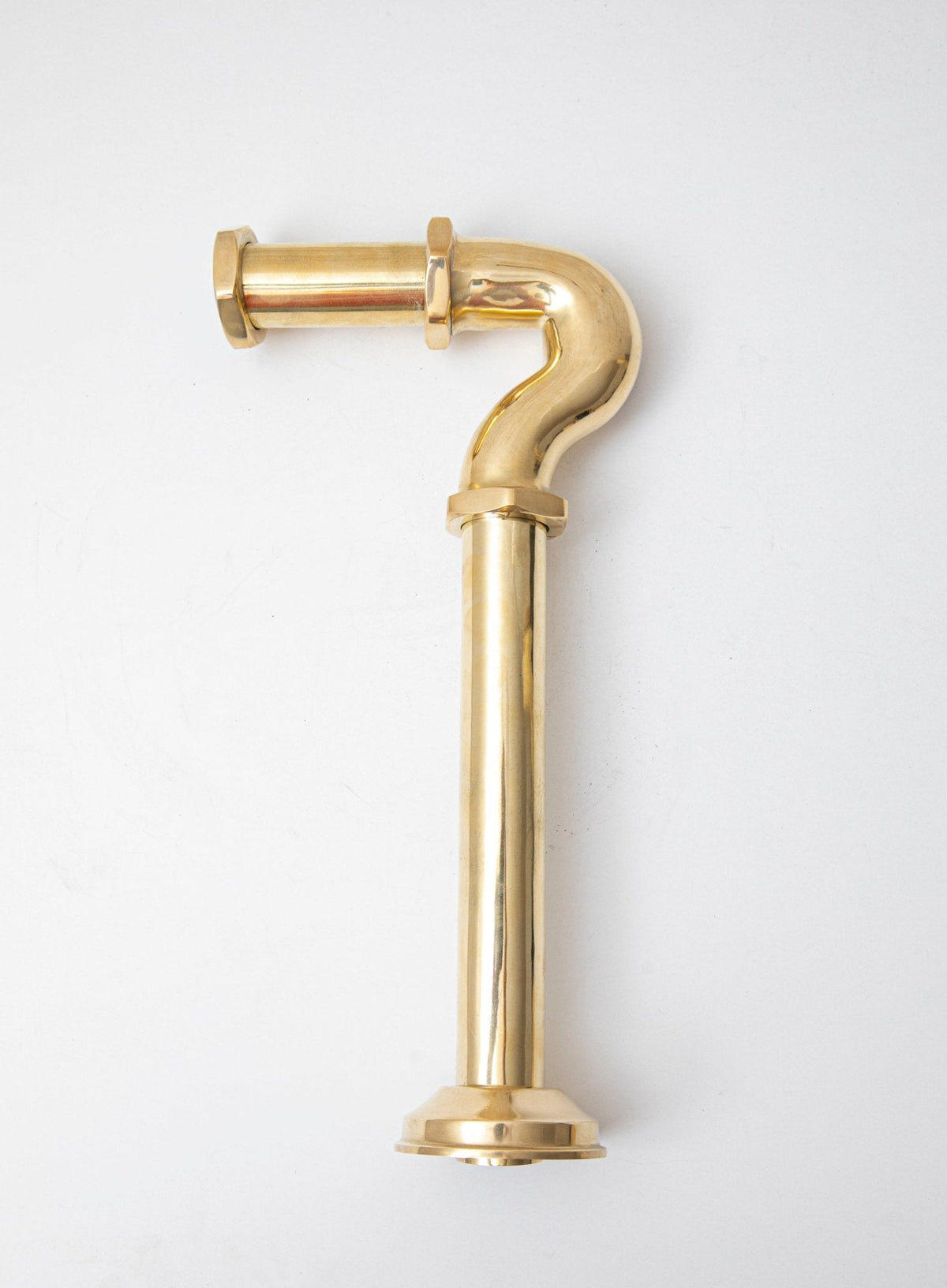 Solid Unlacquered Brass S-trap , Brass Water Trap - BRASSDORIA