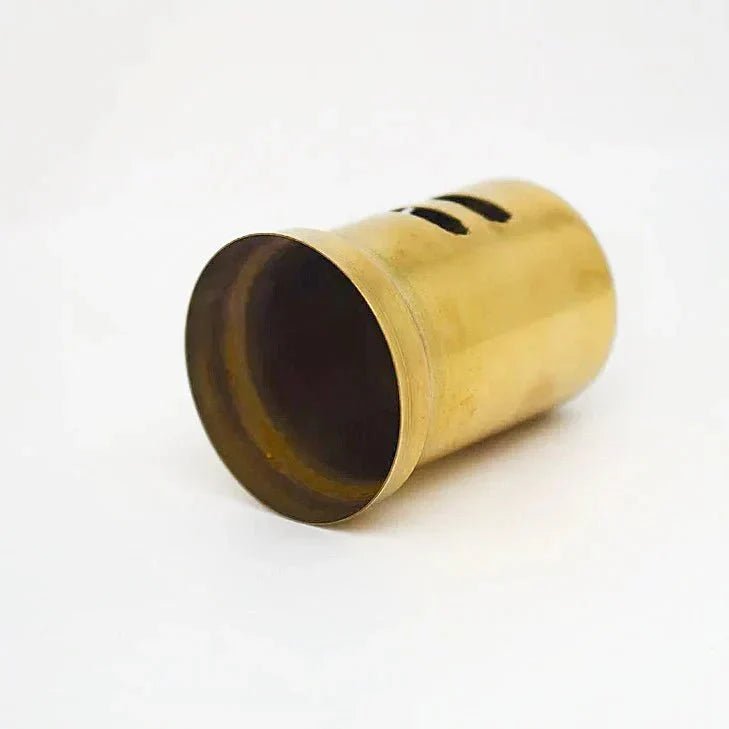 Unlacquered Brass Air Gap Cover, Solid Brass Dishwasher Air Gap Cover - BRASSDORIA
