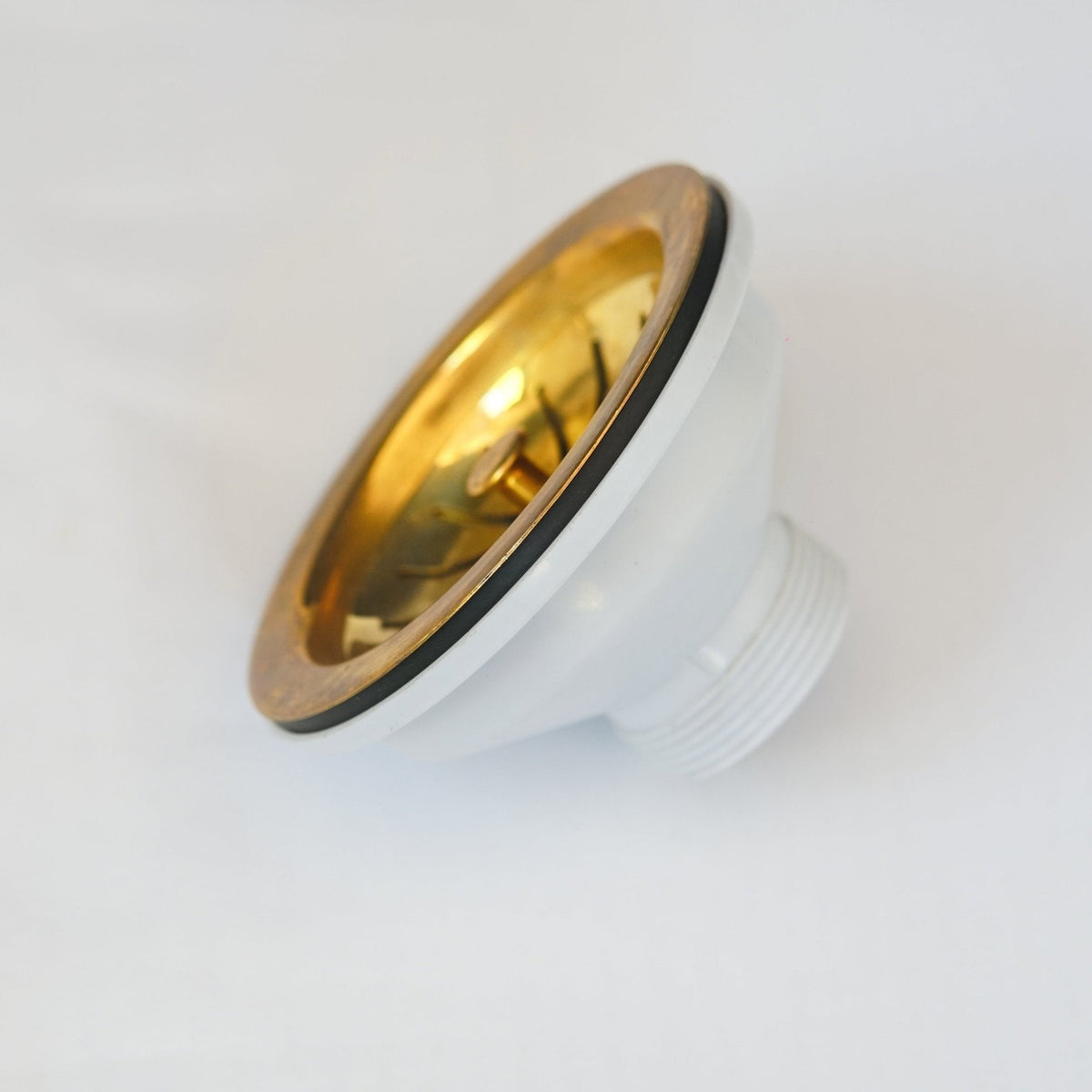 Unlacquered Brass Kitchen Sink Strainer, Sink Waste, Strainer Basket, Drain Cover & Basket Strainer - BRASSDORIA