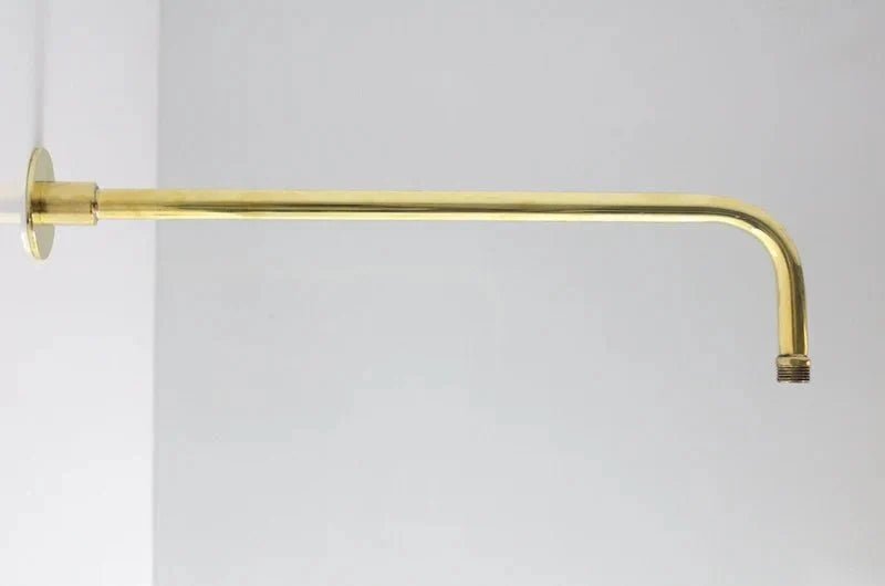 Unlacquered Brass Shower – Rain Shower Set - BRASSDORIA