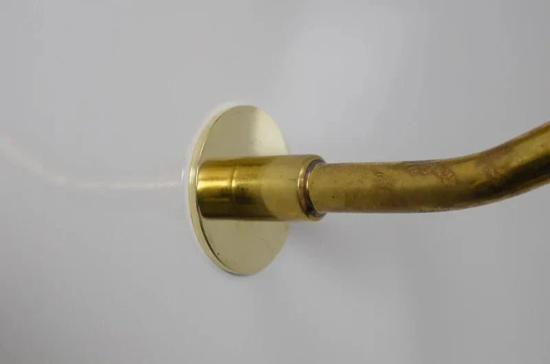 Unlacquered Brass Shower – Rain Shower Set - BRASSDORIA