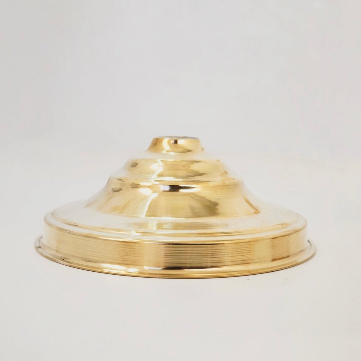 Unlacquered Solid Brass Rain Shower Head, Rose Shower Head - BRASSDORIA