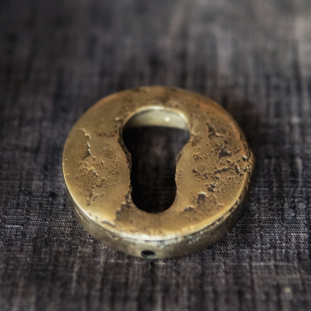 Vintage Brass Door Handle, Tree Branch Design - BRASSDORIA